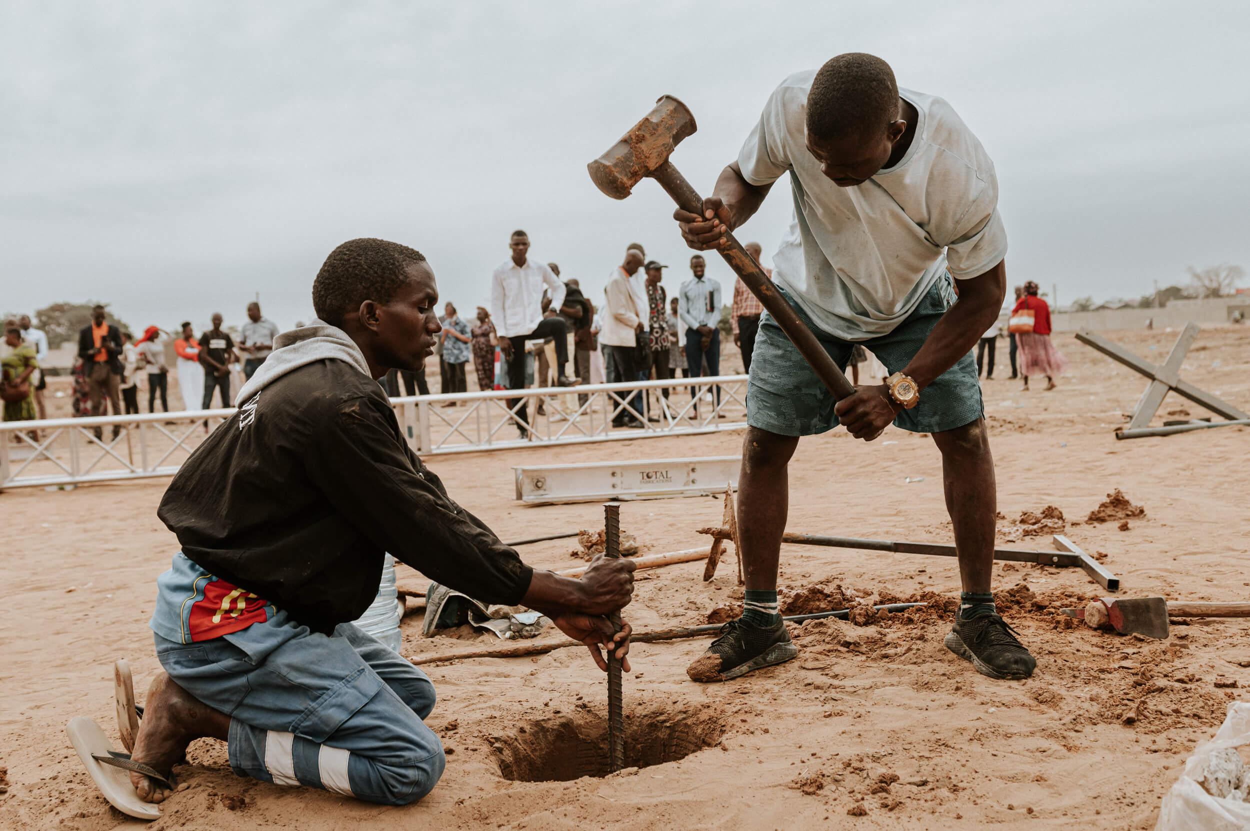 Christ for all Nations Evangelistic Ministry Double Blessing in Angola